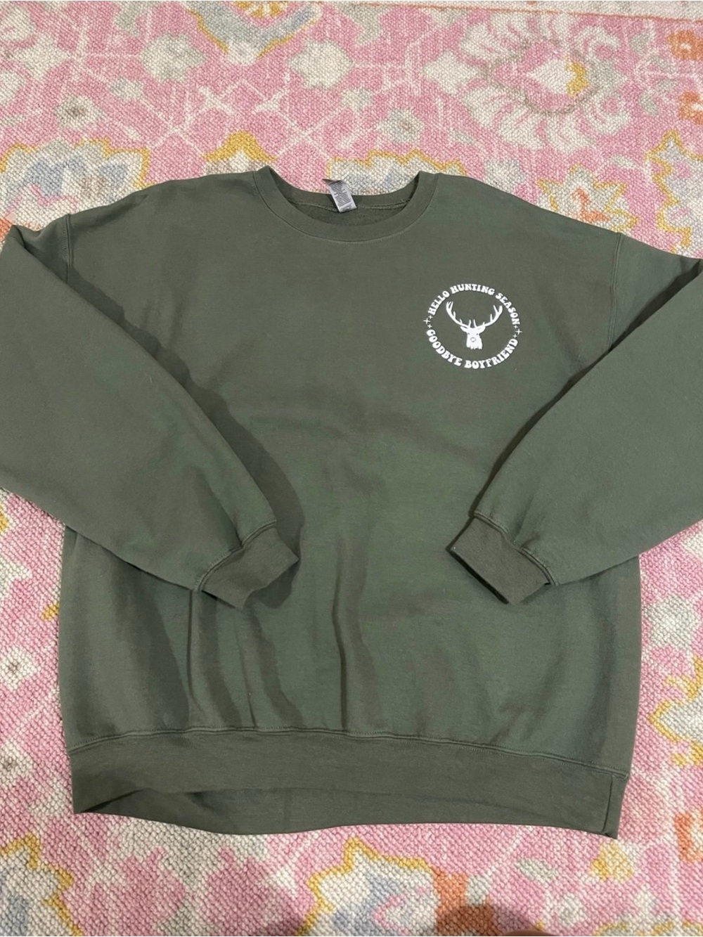 Etsy Hello Hunting Season Goodbye Boyfriend Crew